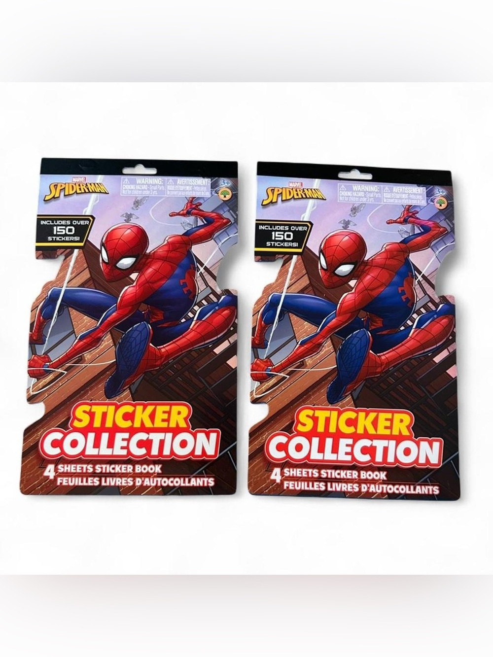 Marvel Spider-Man Sticker Collection - Red, Blue